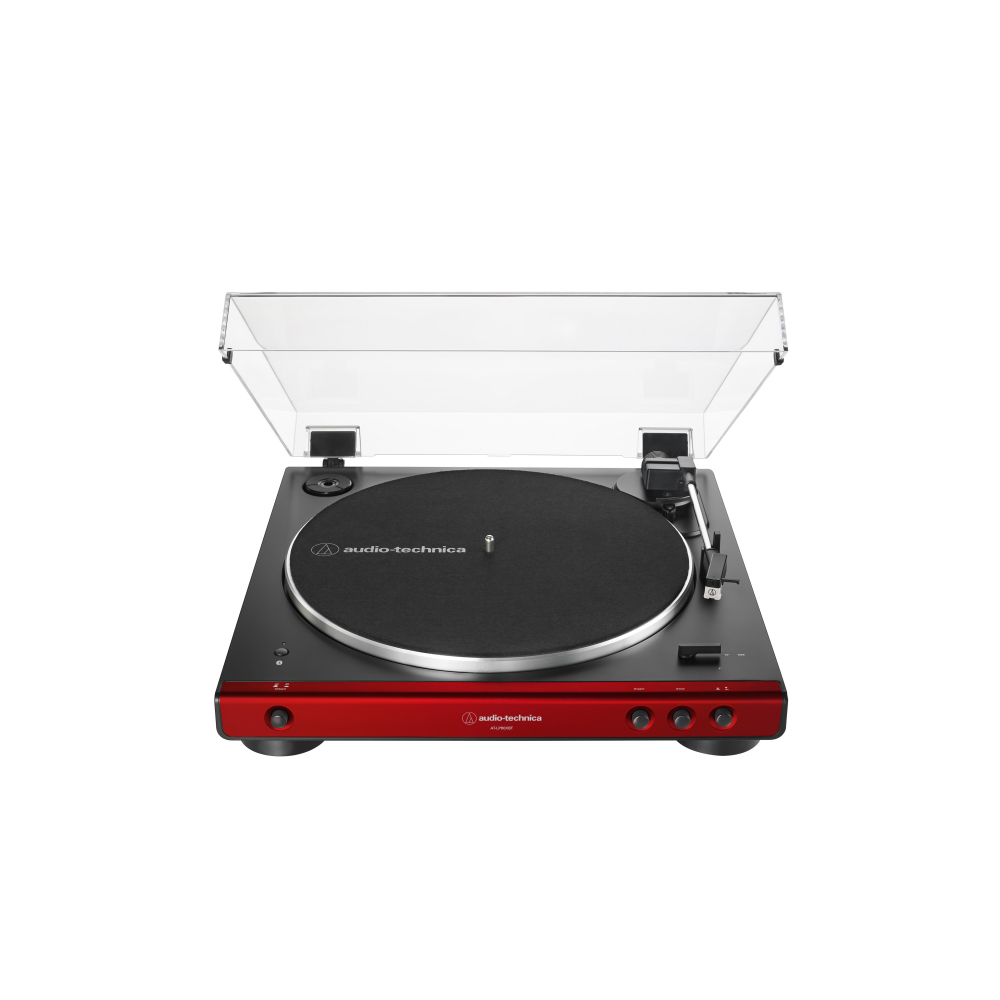 Tornamesa Audio-Technica AT-LP60X BT Red Black