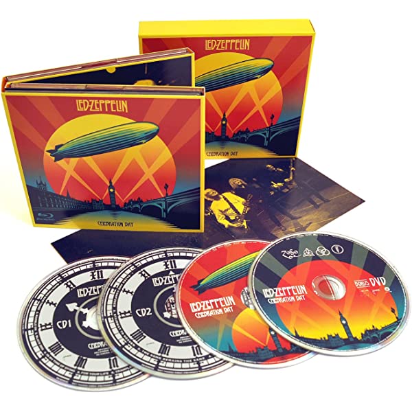 Led Zeppelin - Celebration Day Cd + Dvd + Bluray