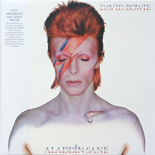 David Bowie button - Aladdin Sane