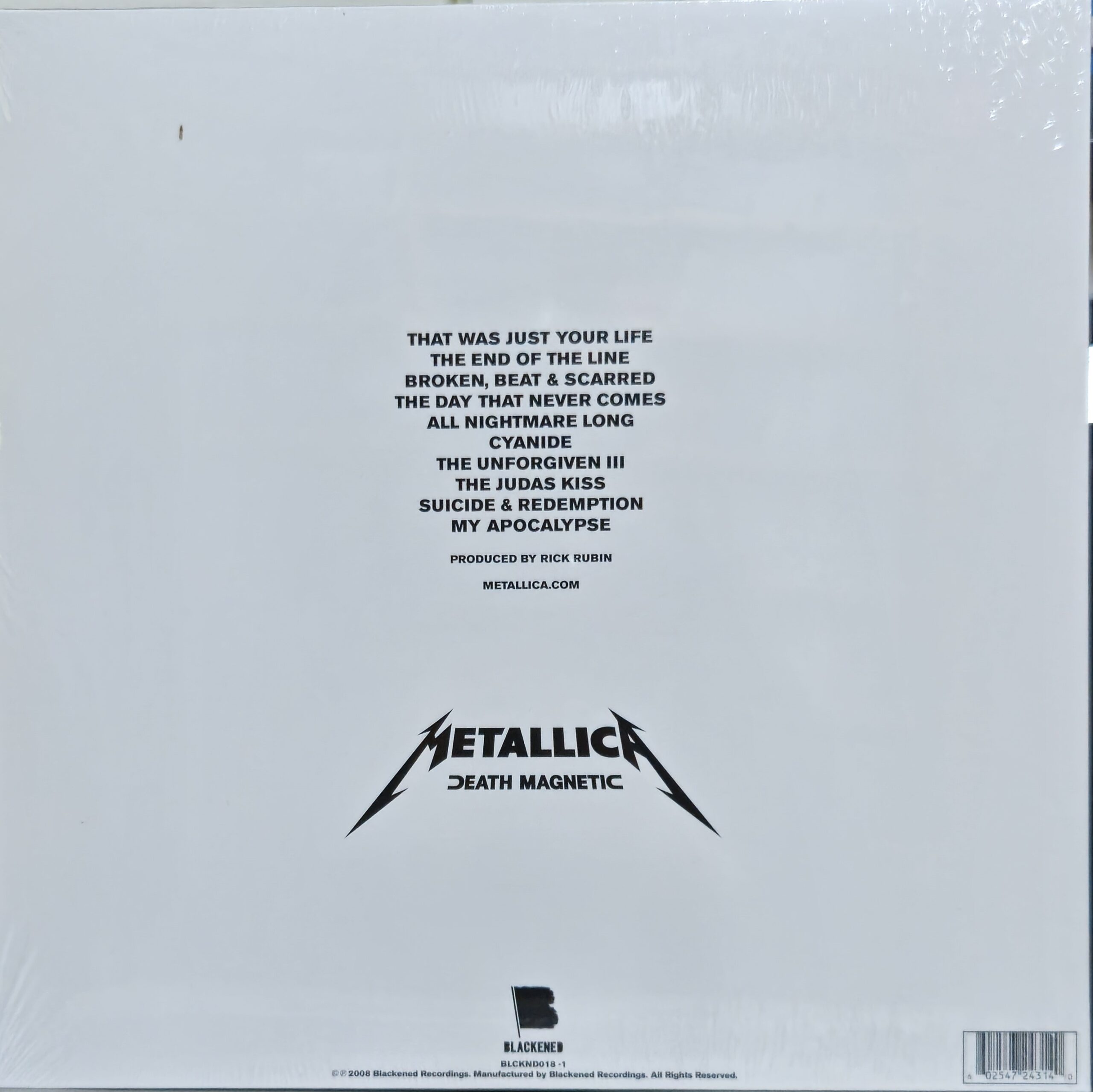 Metallica – Death Magnetic – Obi Vinilos