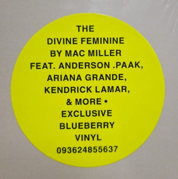 Mac Miller The Divine Feminine (Blueberry Vinyl) Obi Vinilos