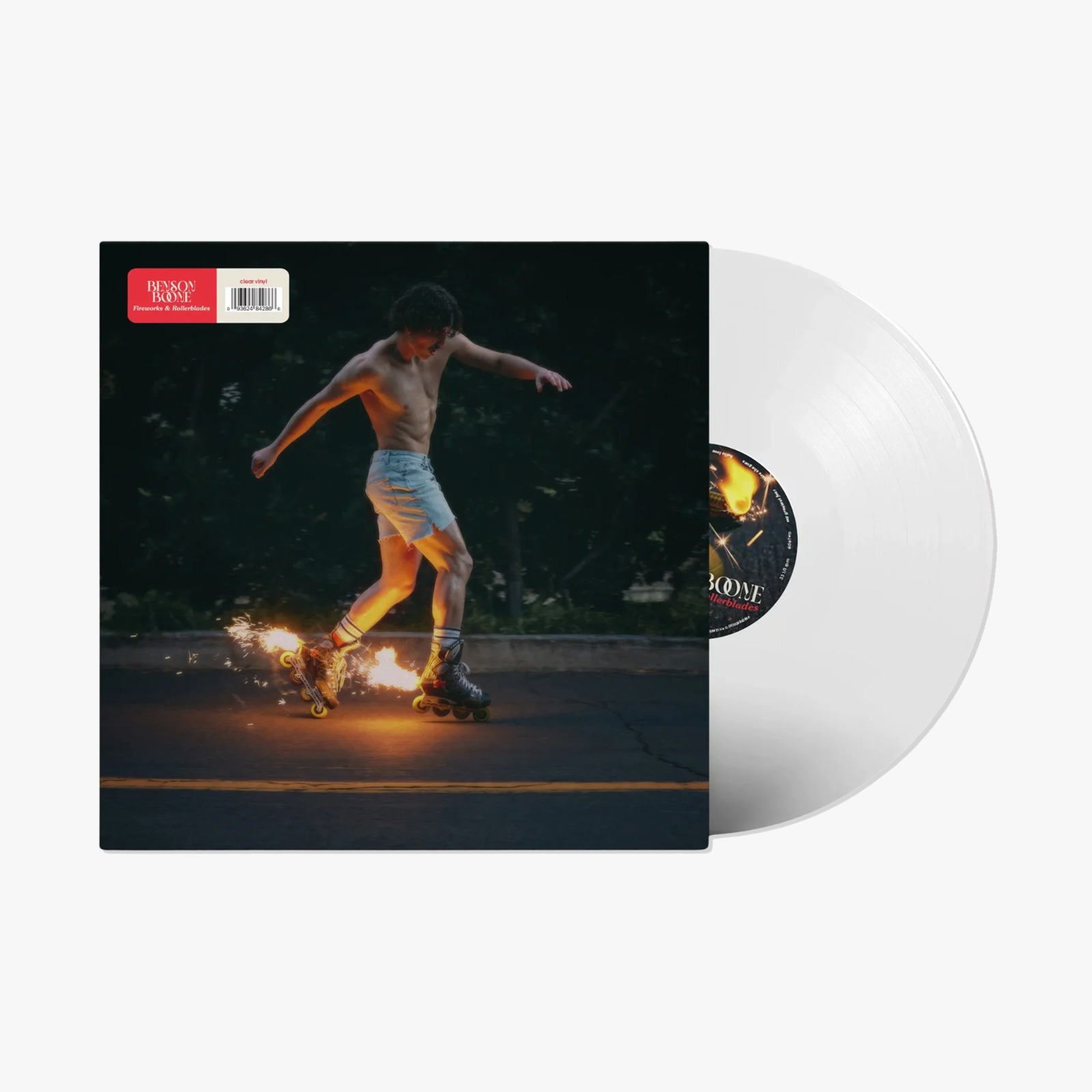 Benson Boone - Fireworks & Rollerblades (Clear Vinyl)