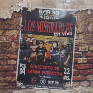 Los Miserables – En Vivo En Bar 38